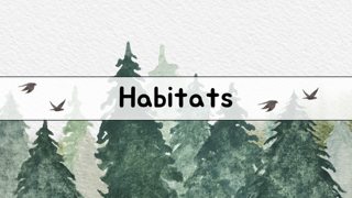 Habitats slide show for science students