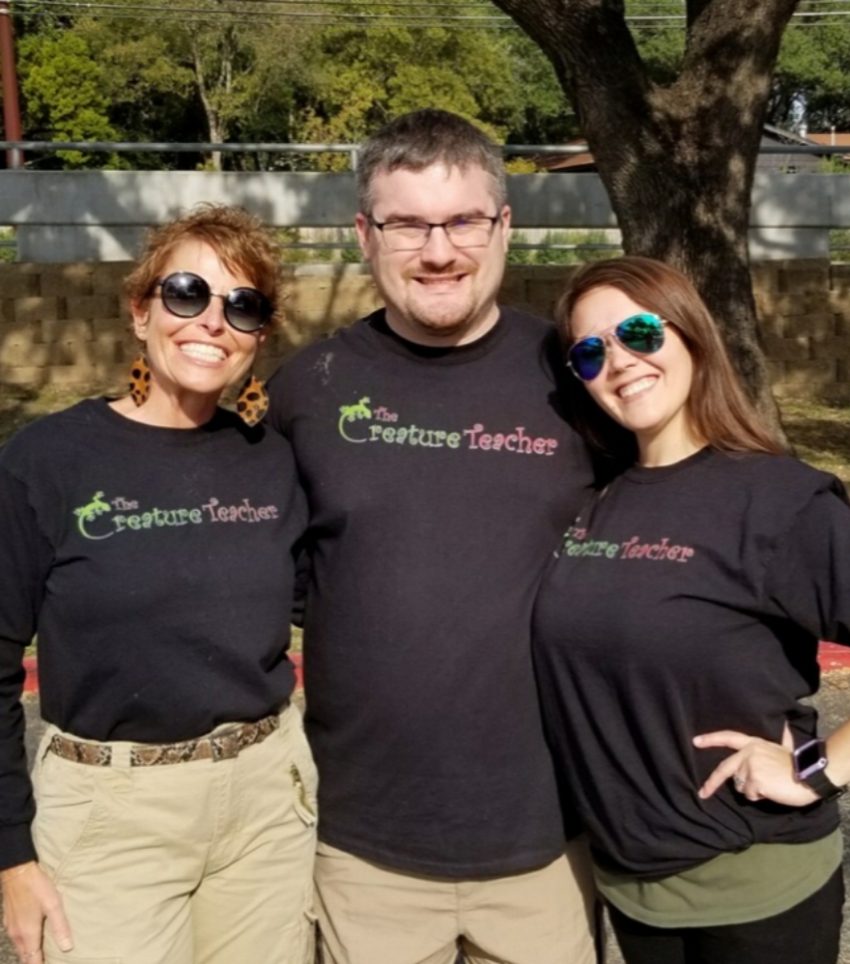 The Creature Teacher instructors smiling